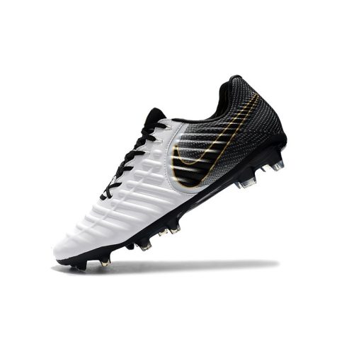 Nike Tiempo Legend 7 Elite FG fodboldstøvler til mænd - Sort hvidguld_6.jpg